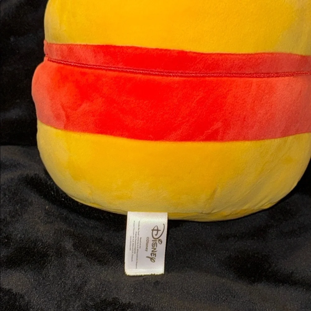 Disney Winnie the Pooh Yellow and Red Stuffed Animal